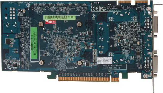 Alt view image 3 of 5 - SAPPHIRE Radeon HD 4850 1GB GDDR3 PCI Express 2.0 x16 CrossFireX Support Graphics Card 100258-1GL