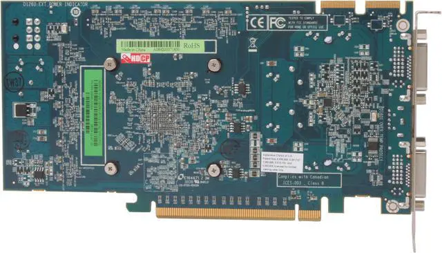Alt view image 4 of 6 - SAPPHIRE Radeon HD 4830 512MB GDDR3 PCI Express 2.0 x16 CrossFireX Support Graphics Card 100265L