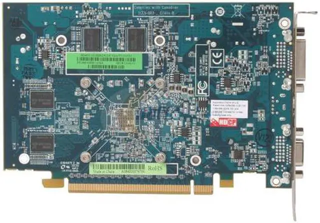 Alt view image 4 of 5 - SAPPHIRE Radeon HD 4650 1GB GDDR2 PCI Express 2.0 x16 Graphics Card 100254L