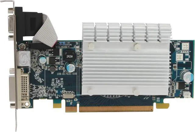 Alt view image 2 of 4 - SAPPHIRE Radeon HD 2400PRO 512MB GDDR2 PCI Express x16 Graphics Card 100272L
