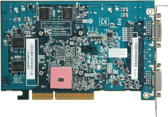 Alt view image 4 of 5 - SAPPHIRE Radeon HD 3650 512MB DDR2 AGP 4X/8X Graphics Card 100258L