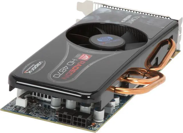 Alt view image 5 of 6 - SAPPHIRE TOXIC Radeon HD 4870 1GB 256-bit GDDR5 PCI Express 2.0 x16 HDCP Ready CrossFire Supported Video Card, 100243-1GTXSR