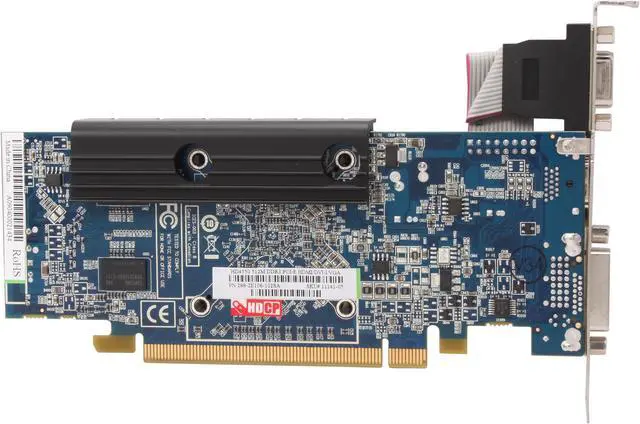 Alt view image 4 of 5 - SAPPHIRE Radeon HD 4550 512MB DDR3 PCI Express 2.0 x16 Low Profile Ready Graphics Card 100252HDMI