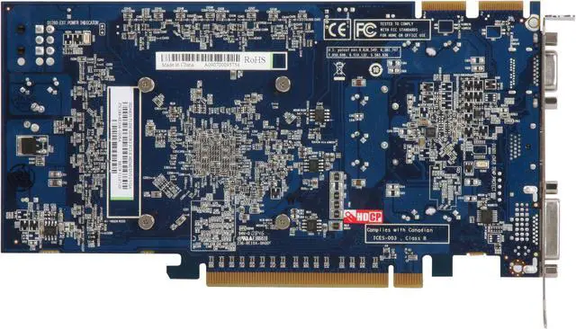 Alt view image 4 of 4 - SAPPHIRE Radeon HD 4830 512MB GDDR3 PCI Express 2.0 x16 CrossFireX Support Graphics Card 100265HDMI