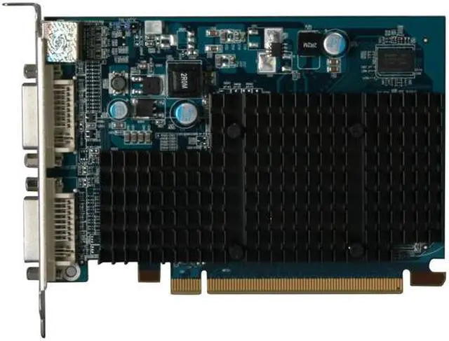 Alt view image 3 of 5 - SAPPHIRE Radeon HD 4350 1GB GDDR2 PCI Express 2.0 x16 CrossFireX Support Graphics Card 100274L