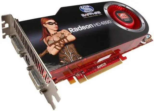 Main image of SAPPHIRE Radeon HD 4890 1GB GDDR5 PCI Express 2.0 x16 CrossFireX Support Graphics Card 100269OCSR