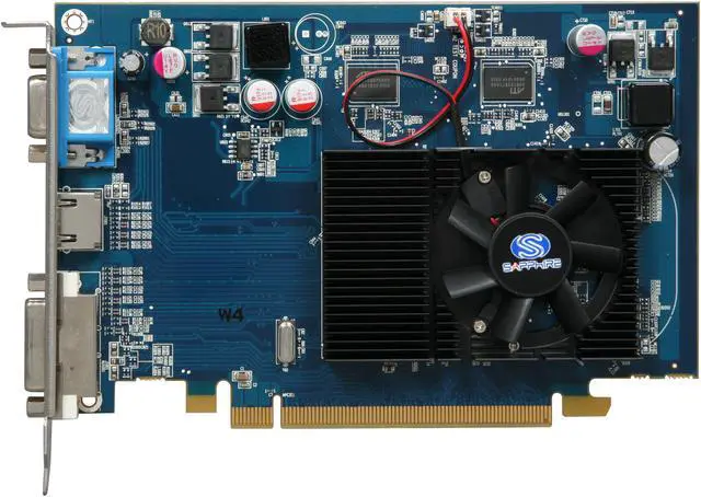 Alt view image 3 of 5 - SAPPHIRE Radeon HD 4650 1GB DDR2 PCI Express 2.0 x16 Graphics Card 100254HDMI