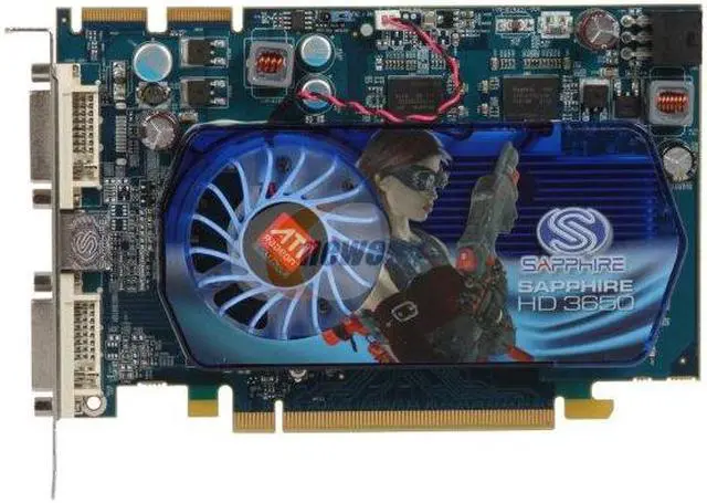 Alt view image 2 of 3 - SAPPHIRE Radeon HD 3650 512MB GDDR4 PCI Express 2.0 x16 CrossFireX Support Graphics Card 100236DDR4L