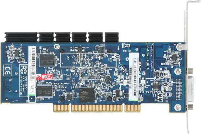 Alt view image 4 of 5 - SAPPHIRE Radeon HD 2400PRO 512MB DDR2 PCI Graphics Card 100262PCIL