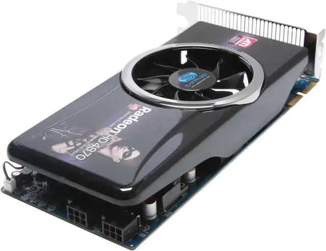Alt view image 5 of 6 - SAPPHIRE Radeon HD 4870 512MB GDDR5 PCI Express 2.0 x16 CrossFireX Support Graphics Card 279L