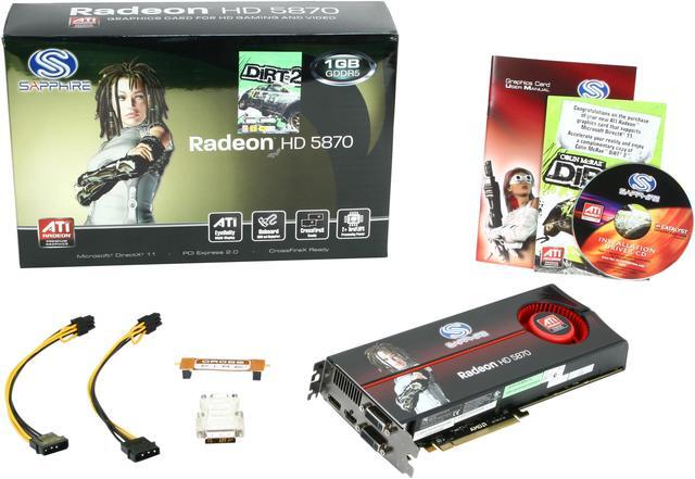 Alt view image 6 of 6 - SAPPHIRE 100281SR Radeon HD 5870 (Cypress XT) 1GB 256-bit GDDR5 PCI Express 2.0 x16 HDCP Ready CrossFire Supported Video Card w/ATI Eyefinity
