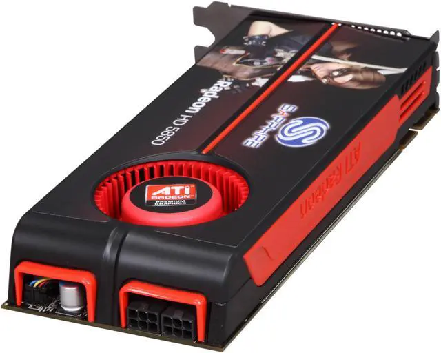Alt view image 5 of 6 - SAPPHIRE 100282SR Radeon HD 5850 1GB 256-bit GDDR5 PCI Express 2.0 x16 HDCP Ready CrossFire Supported Video Card w/ATI Eyefinity