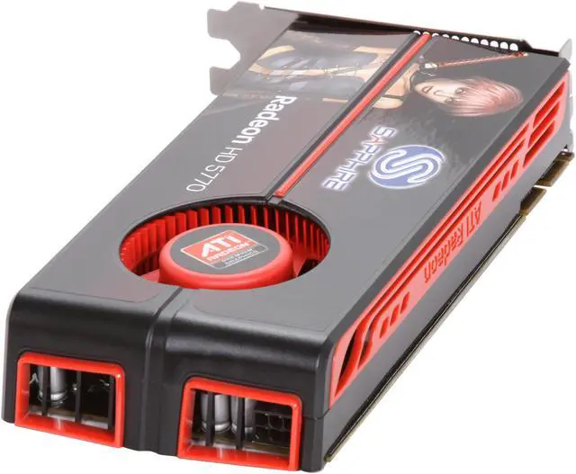 Alt view image 5 of 6 - SAPPHIRE Radeon HD 5770 1GB GDDR5 PCI Express 2.0 x16 CrossFireX Support Graphics Card 100283SR