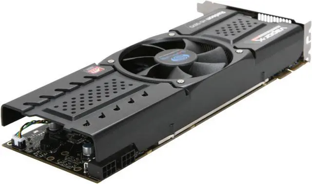 Alt view image 5 of 6 - SAPPHIRE Radeon HD 5870 1GB GDDR5 PCI Express 2.0 x16 CrossFireX Support Graphics Card 100281VXSR