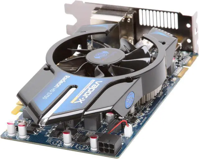 Alt view image 5 of 6 - SAPPHIRE Vapor-X Radeon HD 5750 1GB GDDR5 PCI Express 2.1 x16 CrossFireX Support Graphics Card 100284VXL