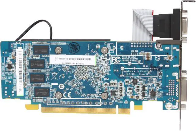 Alt view image 4 of 5 - SAPPHIRE Radeon HD 5570 1GB DDR3 PCI Express 2.1 x16 CrossFireX Support Low Profile Ready Graphics Card 100293DP