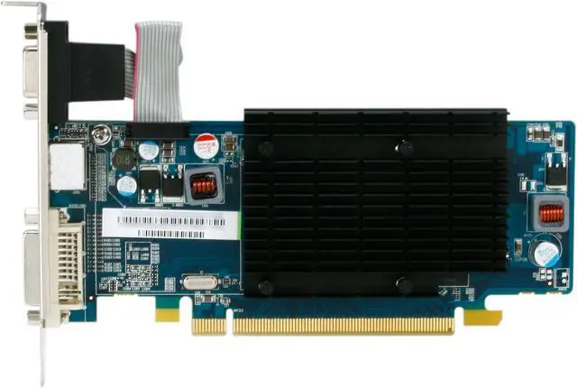 Alt view image 3 of 5 - SAPPHIRE Radeon HD 5450 (Cedar) 512MB DDR2 PCI Express 2.1 x16 CrossFireX Support Graphics Card 100291L