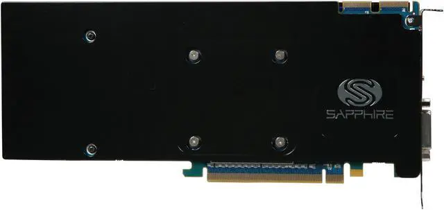 Alt view image 4 of 6 - SAPPHIRE Vapor-X Radeon HD 5850 (Cypress Pro) 2GB GDDR5 PCI Express 2.0 x16 CrossFireX Support Graphics Card 100282-2GVXSR