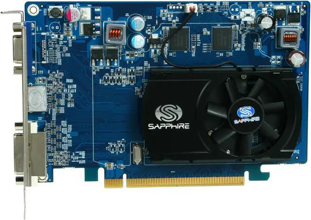 Alt view image 3 of 5 - SAPPHIRE Radeon HD 5550 1GB DDR2 PCI Express 2.0 x16 Graphics Card 100294L