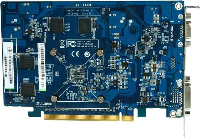 Alt view image 4 of 5 - SAPPHIRE Radeon HD 5550 1GB DDR2 PCI Express 2.0 x16 Graphics Card 100294L