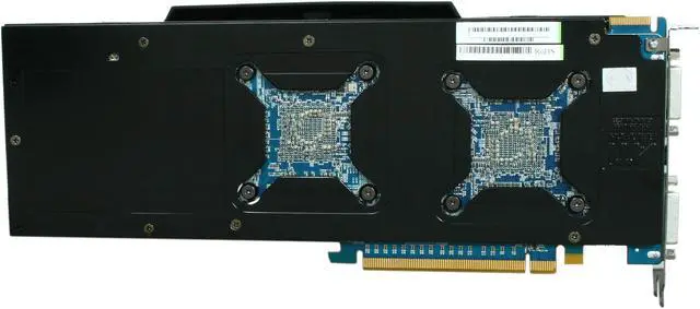 Alt view image 4 of 6 - SAPPHIRE Radeon HD 5970 (Hemlock) 4GB GDDR5 PCI Express 2.1 x16 CrossFireX Support Graphics Card 100280-4GSR