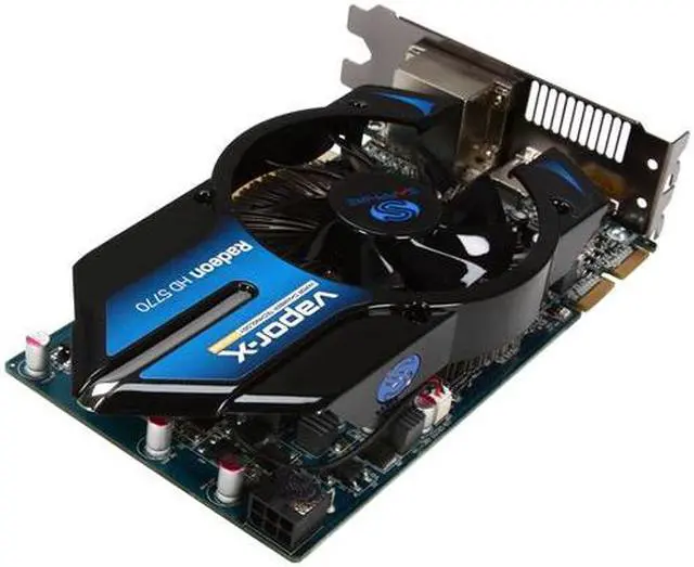 Alt view image 5 of 6 - SAPPHIRE Vapor-X Radeon HD 5770 (Juniper XT) 1GB GDDR5 PCI Express 2.1 x16 CrossFireX Support Graphics Card 100283VX-2L