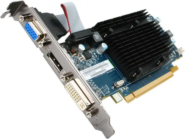 Main image of SAPPHIRE Radeon HD 5450 512MB DDR3 PCI Express 2.0 x16 Low Profile Graphics Card 100291DP