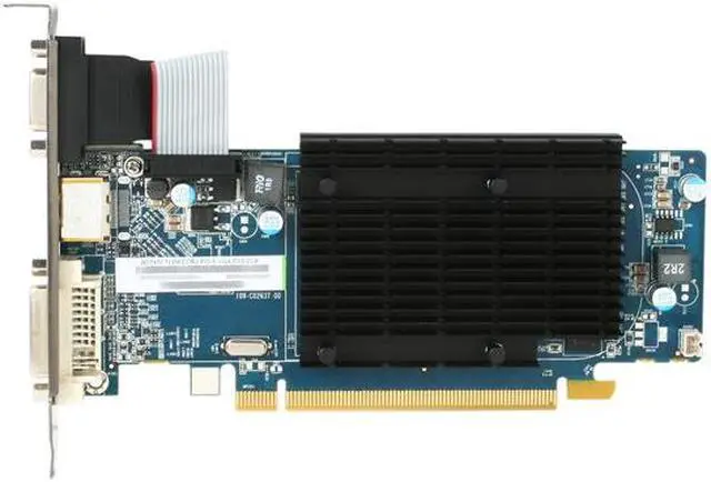 Alt view image 3 of 4 - SAPPHIRE Radeon HD 5450 512MB DDR3 PCI Express 2.0 x16 Low Profile Graphics Card 100291DP