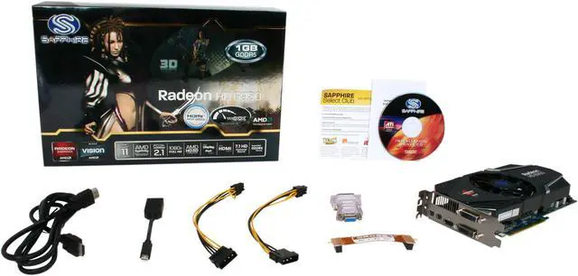 Alt view image 6 of 6 - SAPPHIRE Radeon HD 6950 1GB GDDR5 PCI Express 2.1 x16 CrossFireX Support Graphics Card 100312-1GSR