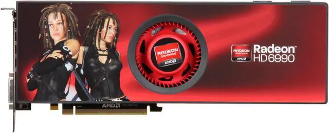 Alt view image 3 of 6 - SAPPHIRE Radeon HD 6990 4GB GDDR5 PCI Express 2.1 x16 CrossFireX Support Graphics Card 100310SR