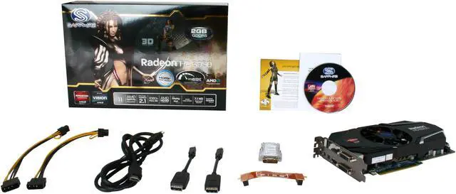 Alt view image 6 of 6 - SAPPHIRE Radeon HD 6950 2GB GDDR5 PCI Express 2.1 x16 CrossFireX Support Graphics Card 100312-2SR