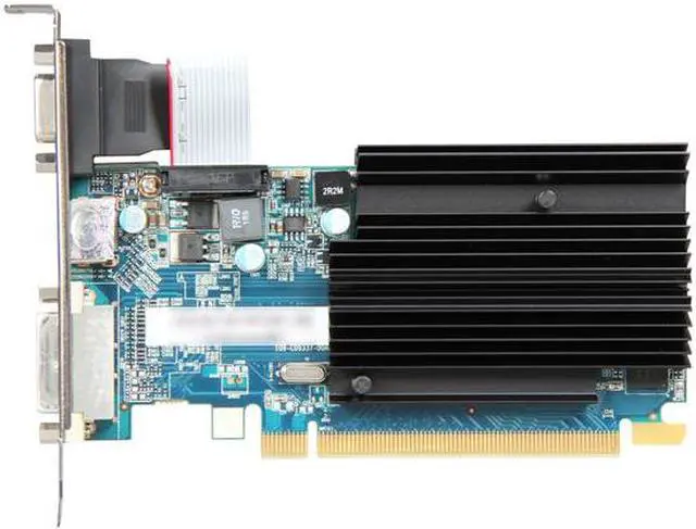 Alt view image 3 of 5 - SAPPHIRE Radeon HD 6450 1GB 64-bit DDR3 PCI Express 2.1 x16 HDCP Ready  Video Card ( 100322L)