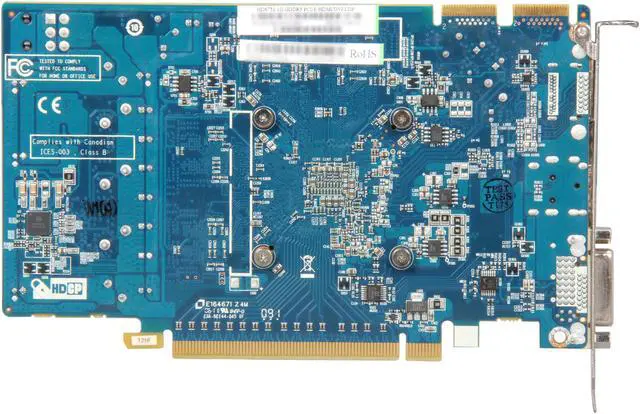 Alt view image 4 of 6 - SAPPHIRE Radeon HD 6750 1GB GDDR5 PCI Express 2.1 x16 CrossFireX Support Graphics Card 100327L