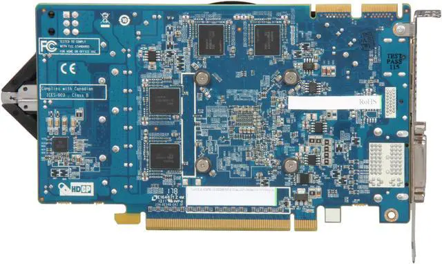Alt view image 4 of 6 - SAPPHIRE Vapor-X Radeon HD 6750 1GB 128-bit GDDR5 PCI Express 2.1 x16 HDCP Ready CrossFireX Support Video Card with Eyefinity (100327VXL)