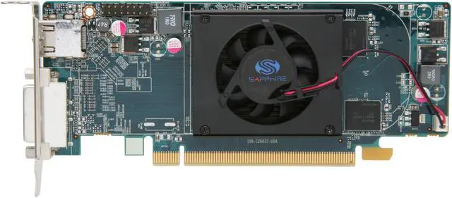 Alt view image 3 of 6 - SAPPHIRE Radeon HD 6450 512MB DDR5 PCI Express 2.1 x16 Low Profile Ready Graphics Card 100321DDR5LP