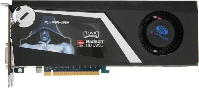 Alt view image 3 of 6 - SAPPHIRE Toxic Radeon HD 6950 2GB GDDR5 PCI Express 2.1 x16 CrossFireX Support Graphics Card 100312TXSR