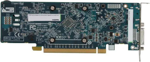 Alt view image 4 of 5 - SAPPHIRE Radeon HD 6670 1GB 128-bit GDDR5 PCI Express 2.1 x16 HDCP Ready Low Profile Video Card (100326LP )