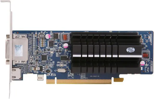 Alt view image 3 of 5 - SAPPHIRE FleX Radeon HD 6450 1GB DDR3 PCI Express 2.1 x16 Low Profile Ready Graphics Card 100322FLEX