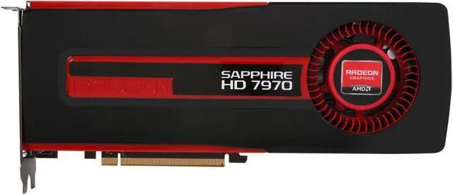 Alt view image 3 of 6 - SAPPHIRE Radeon HD 7970 3GB GDDR5 PCI Express 3.0 x16 CrossFireX Support Graphics Card 21197-00-40G