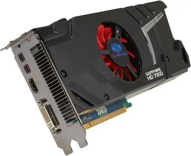 Main image of SAPPHIRE Radeon HD 7950 3GB 384-bit GDDR5 PCI Express 3.0 x16 HDCP Ready CrossFireX Support Video Card  ( 11196-00-40G)