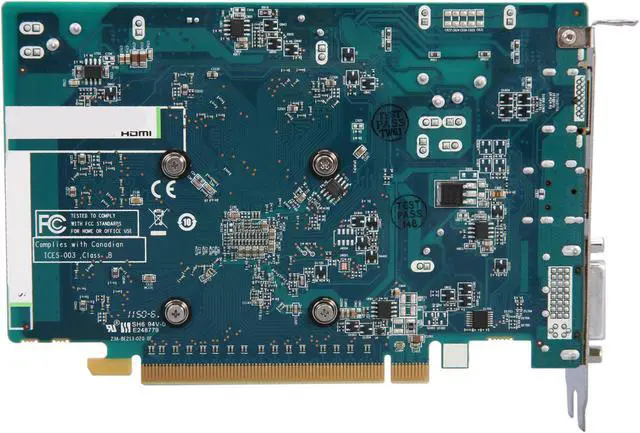 Alt view image 4 of 5 - SAPPHIRE Radeon HD 7750 1GB 128-bit GDDR5 PCI Express 3.0 x16 HDCP Ready Video Card ( 11202-00-20G)