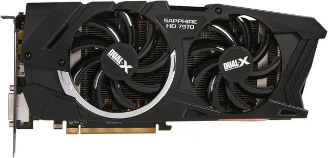 Alt view image 3 of 6 - SAPPHIRE Radeon HD 7970 OC 3GB 384-bit GDDR5 PCI Express 3.0 x16 HDCP Ready CrossFireX Support Video Card (11197-01-40G)