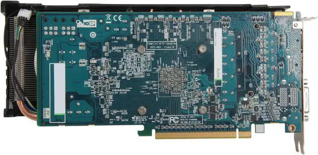 Alt view image 4 of 6 - SAPPHIRE Radeon HD 6950 2GB GDDR5 PCI Express 2.1 x16 CrossFireX Support Graphics Card 11188-22-20G