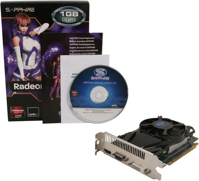 Alt view image 5 of 5 - SAPPHIRE  Radeon HD 6670 1GB 128-bit DDR3 PCI Express 2.1 x16 HDCP Ready Video Card (11192-22-20G)