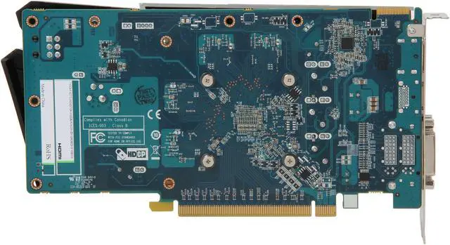 Alt view image 4 of 6 - SAPPHIRE Vapor-X Radeon HD 7770 1GB GDDR5 PCI Express 3.0 x16 CrossFireX Support Graphics Card 100358VXL