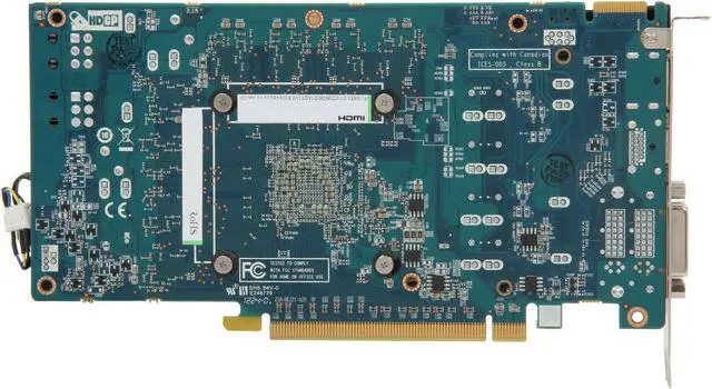 Alt view image 4 of 6 - SAPPHIRE Radeon HD 7850 2GB GDDR5 PCI Express 3.0 x16 CrossFireX Support Graphics Card 100355OCL