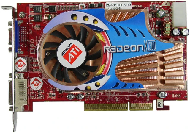 DIAMOND Radeon X1300 Graphics Card X1300AGP512SB - Newegg.com