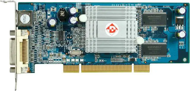 Alt view image 3 of 5 - DIAMOND Radeon 9250 128MB DDR PCI Low Profile Ready Graphics Card S9250PLDM128