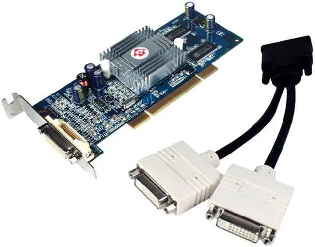 Alt view image 3 of 3 - DIAMOND BizView RV280 128MB DDR PCI Low Profile Ready Graphics Card BV200