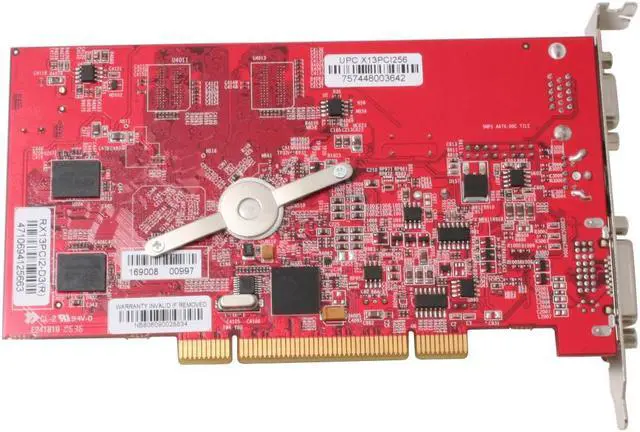 Alt view image 5 of 8 - DIAMOND Radeon X1300 256MB GDDR2 PCI Graphics Card X1300PCI256SB